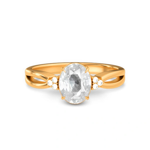 White Sapphire Panchdhatu Ring R46