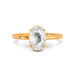 White Sapphire Panchdhatu Ring R48