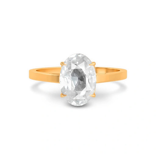 White Sapphire Panchdhatu Ring R49