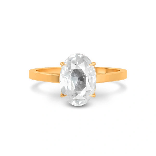 White Sapphire Panchdhatu Ring R49