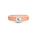White Sapphire Rose Gold Ring R33