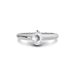 White Sapphire Sterling Silver Ring R13