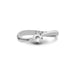 White Sapphire Sterling Silver Ring R17