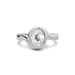 White Sapphire Sterling Silver Ring R22
