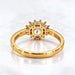 White Sapphire Gold Ring R55