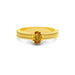 Yellow Sapphire Gold Ring R3