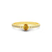 Yellow Sapphire Gold Ring R4