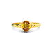 Yellow Sapphire Gold Ring R6