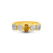 Yellow Sapphire Gold Ring R10