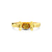 Yellow Sapphire Gold Ring R12