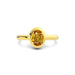 Yellow Sapphire Gold Ring R14