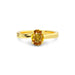 Yellow Sapphire Gold Ring R16
