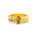 Yellow Sapphire Gold Ring R27