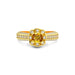 Yellow Sapphire Gold Ring R30