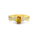 Yellow Sapphire Gold Ring R31