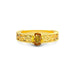 Yellow Sapphire Gold Ring R33
