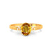 Yellow Sapphire Gold Ring R38