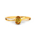 Yellow Sapphire Gold Ring R47