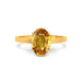 Yellow Sapphire Gold Ring R49
