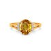 Yellow Sapphire Gold Ring R52