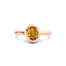 Yellow Sapphire Rose Gold Ring R14