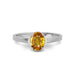 Yellow Sapphire Sterling Silver Ring R54