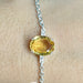 Citrine Silver Rakhi - RK-1CN