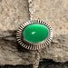 Jade Silver Rakhi - RK-3JD