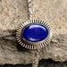 Lapis Lazuli Silver Rakhi - RK-3LZ