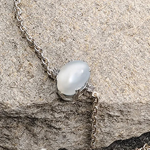 Moonstone Silver Rakhi - RK-1MS