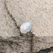 Moonstone Silver Rakhi - RK-1MS