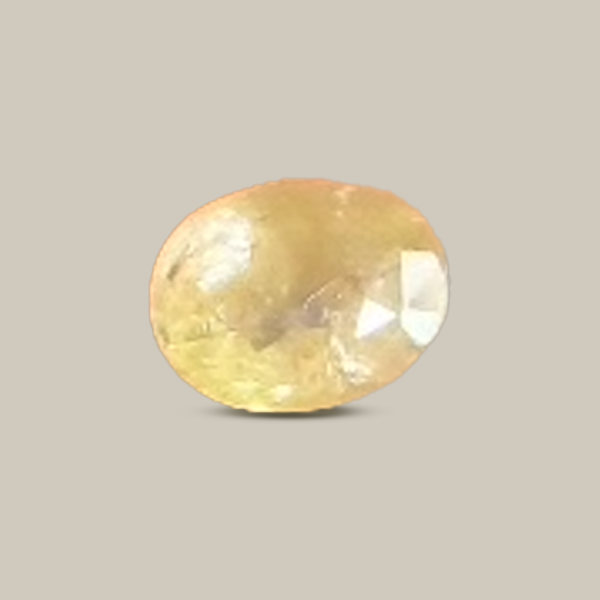 Natural Yellow Sapphire 5.05 carat