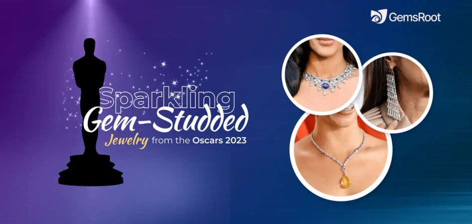 Sparkling Gem-Studded Jewelry from the Oscars 2023