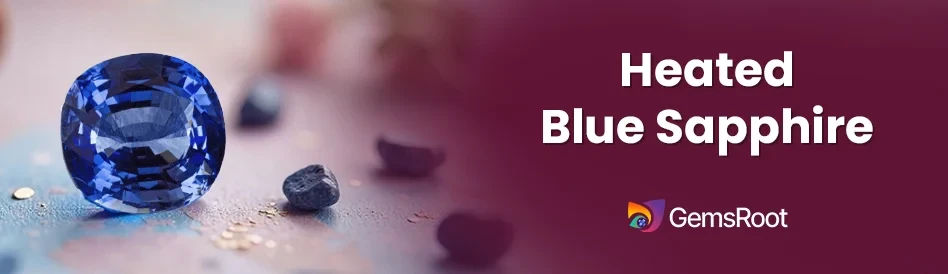 Heated Blue Sapphire