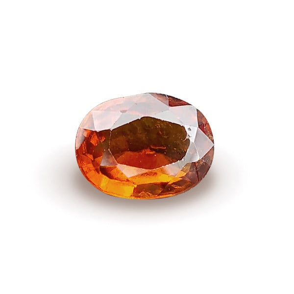 Buy Certified Natural Hessonite Gomed 5.66 Carats Stone Online at Best price